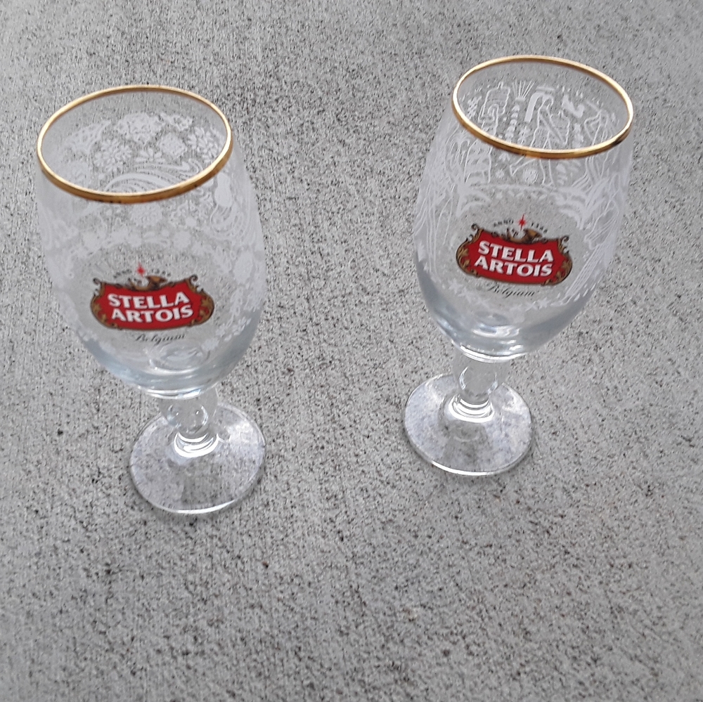 Stella Artois Belgian Beer Glass Set